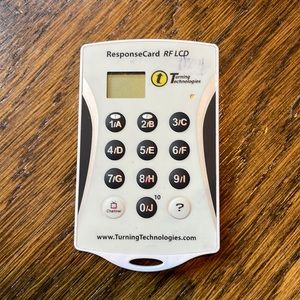 Turning Technologies Responsecard RF LCD